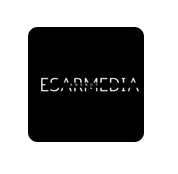 Logotipo da Esarmedia, uma agência de marketing digital.