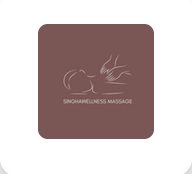 Logotipo da SanghaMassuess, uma empresa de massagem.