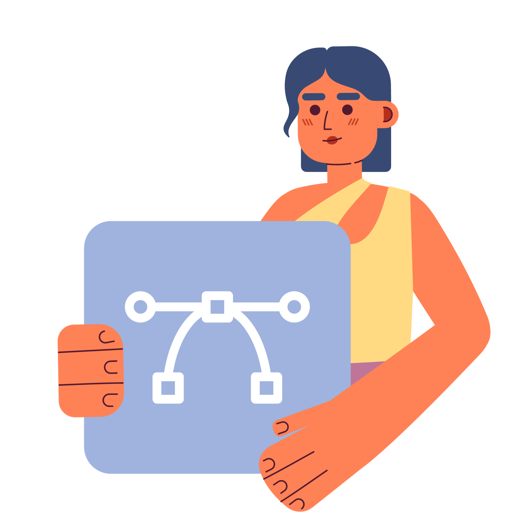 Uma imagem que representa a facilidade e eficiência das consultas digitais.